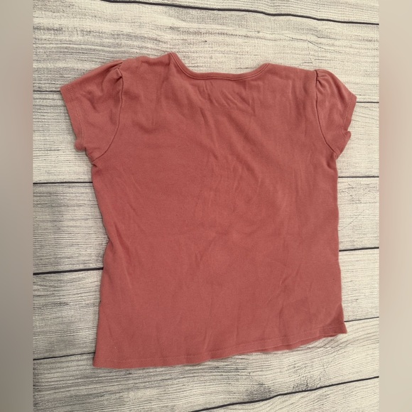 Gymboree Pink Pajama Set with Ruffled Top and Floral Bottoms/girls size 7 - Picture 10 of 12